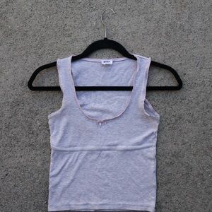 Cotton On Light Gray Tank Top